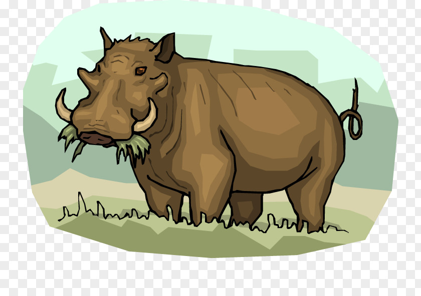 Warthog Cliparts Common Clip Art PNG