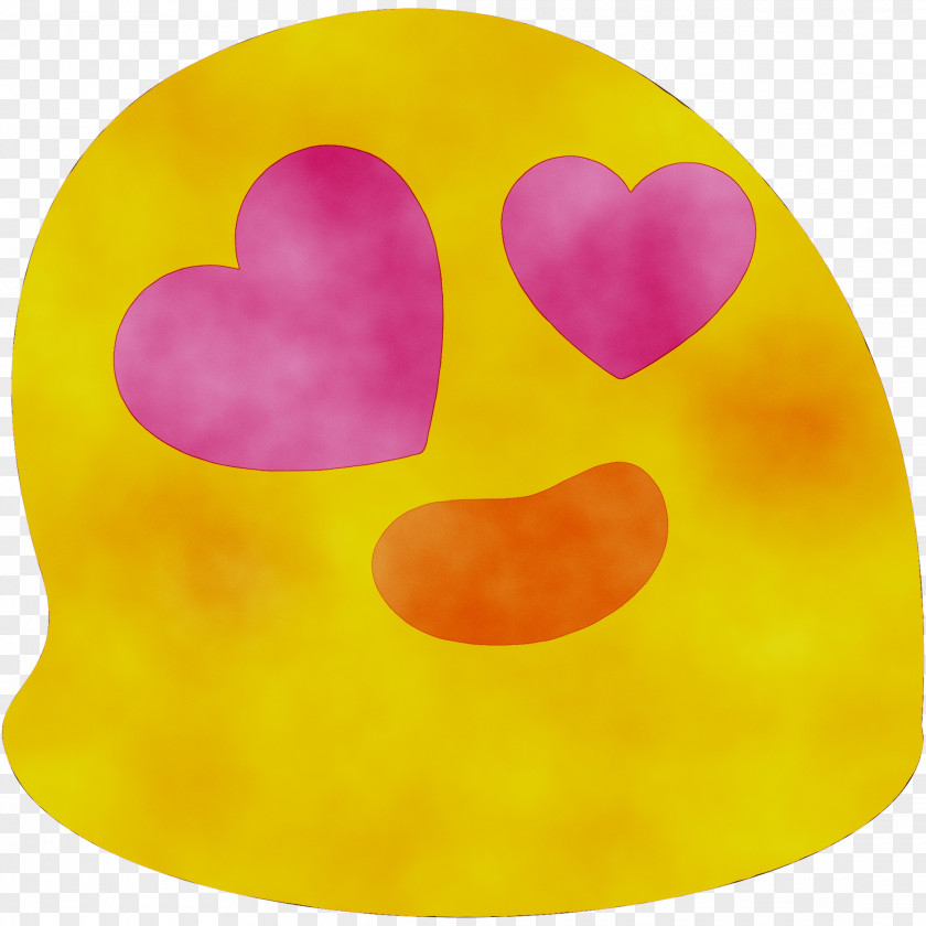 Yellow Heart M-095 PNG