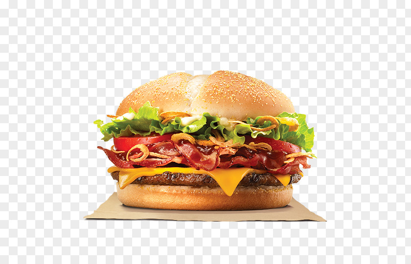 Bacon Whopper Cheeseburger Hamburger Chicken Sandwich Big King PNG