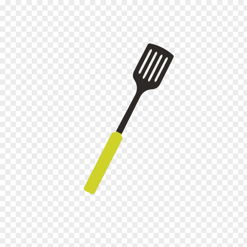 Black And Green Barbecue Shovel Adobe Illustrator PNG
