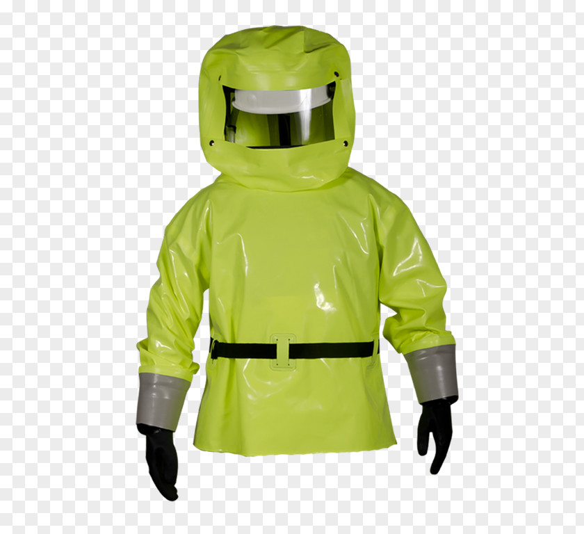 Jacket Hazardous Material Suits Green Outerwear Sleeve PNG