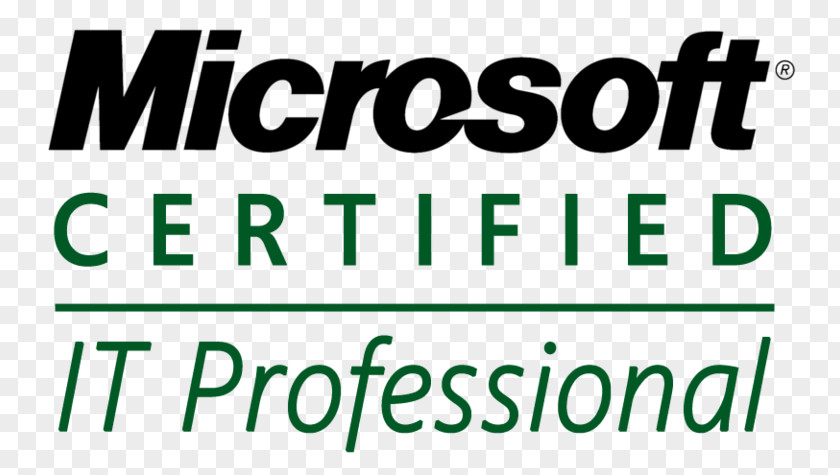 Microsoft Certified Professional IT Certification Partner PNG