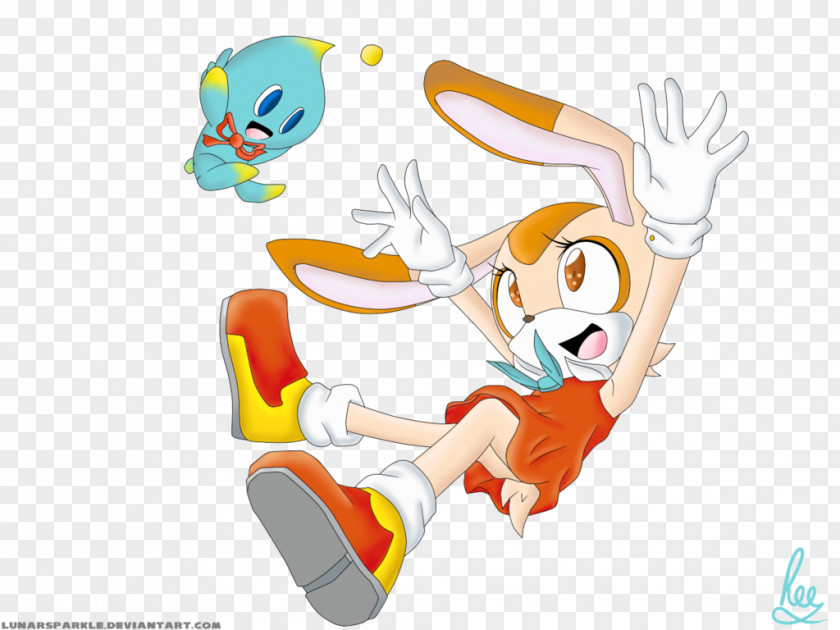 Cheese Cream The Rabbit Amy Rose Tails Sonic Hedgehog Chaos PNG