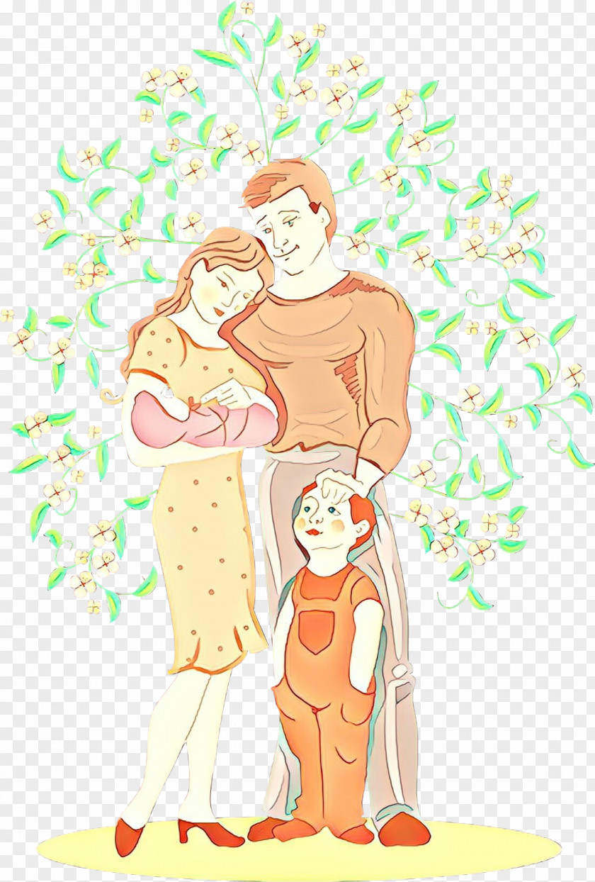 Fictional Character Happy People In Nature Cartoon Clip Art Mother Love PNG