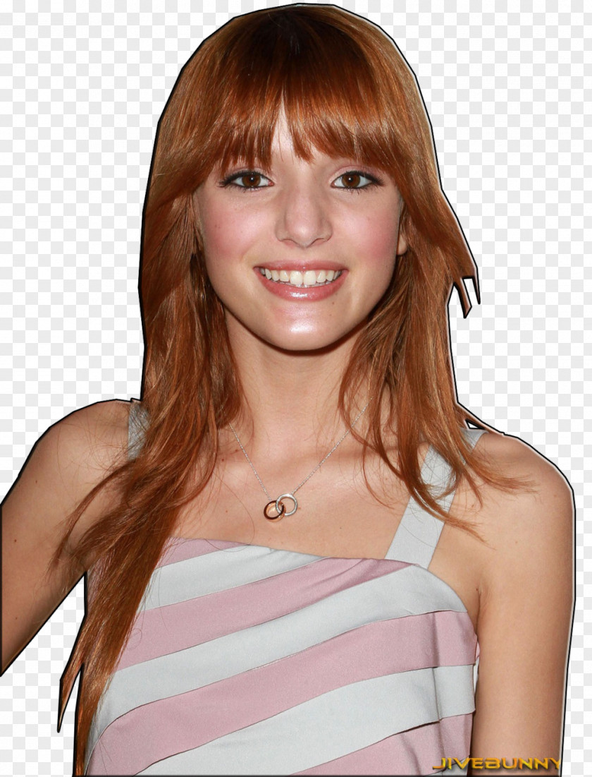 Hair Bella Thorne Blond Coloring Feathered Bangs PNG