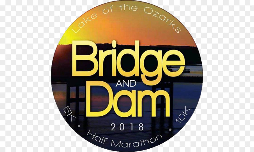 Marathon Flyer Lake Of The Ozarks Bagnell Dam Bridge And Half 5K Run PNG
