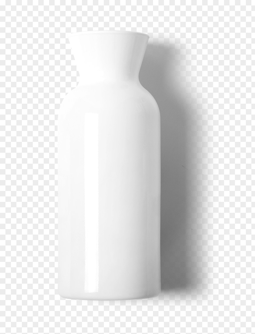 Plain Vase White Color Water Bottle PNG