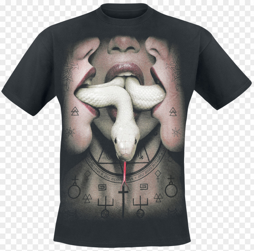 T-shirt European And American Tattoo Cupcake Clothing Top PNG