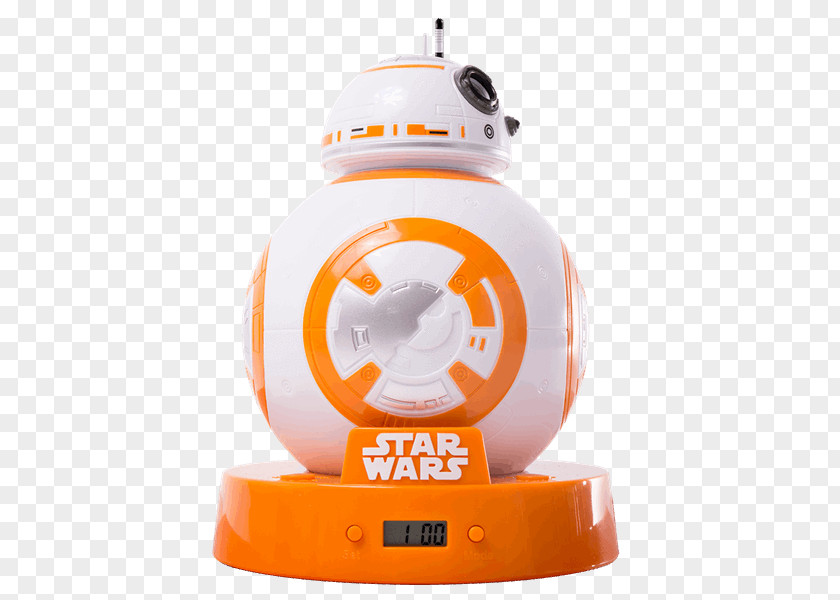 Yellow Alarm Clock BB-8 Stormtrooper Sphero R2-D2 Star Wars PNG