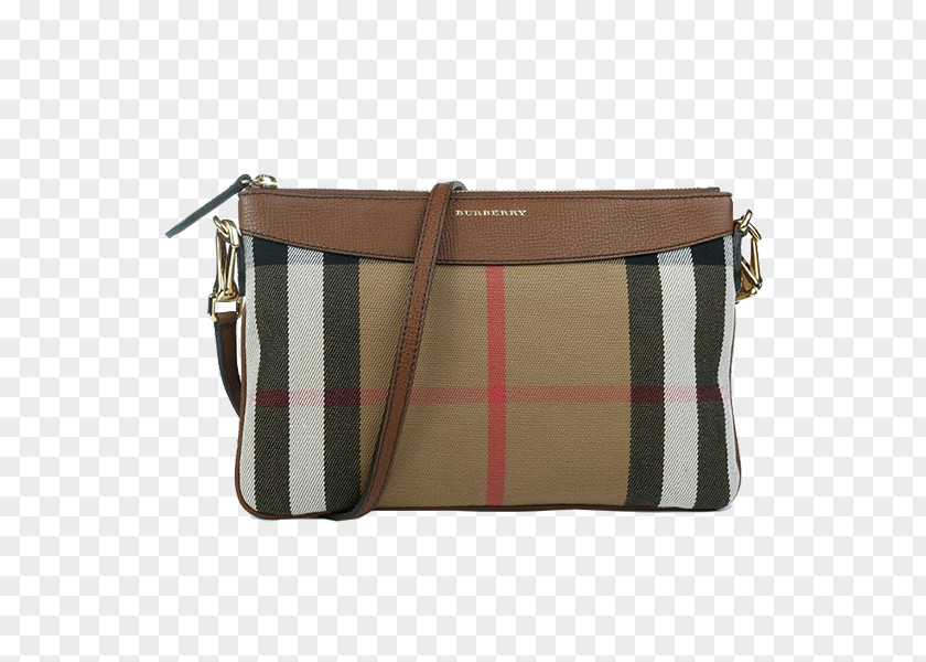 Burberry Check Clutch Handbag Fashion Leather PNG
