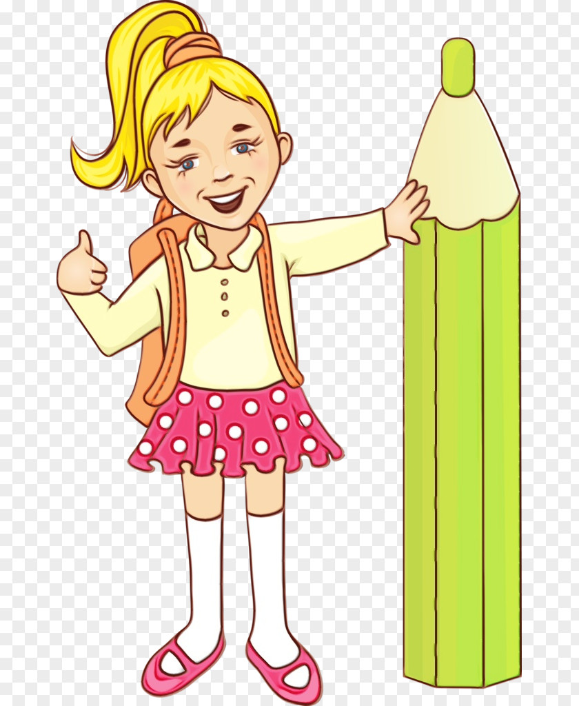 Child Finger School Pencil PNG