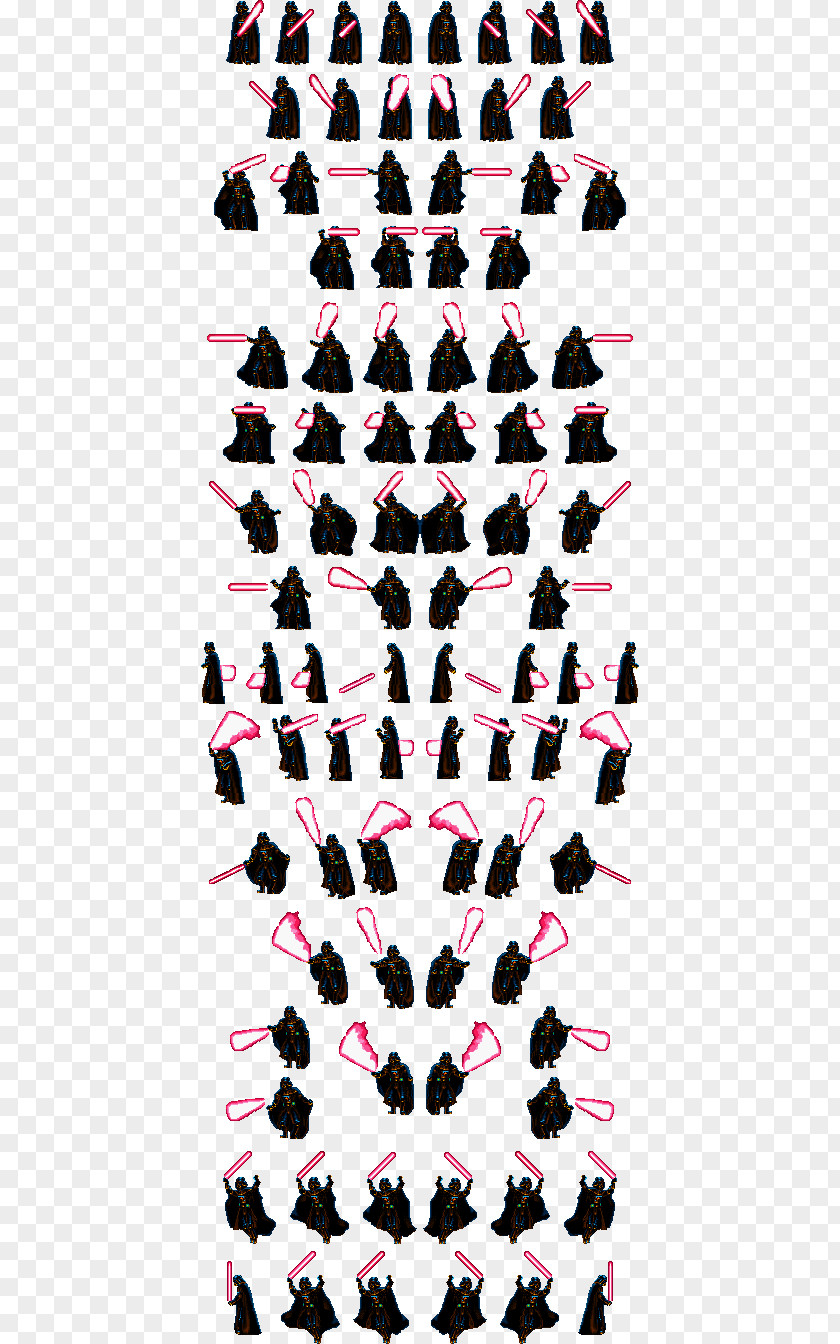 Empire Strikes Back Anakin Skywalker Pink M Darth Sprite Clip Art PNG