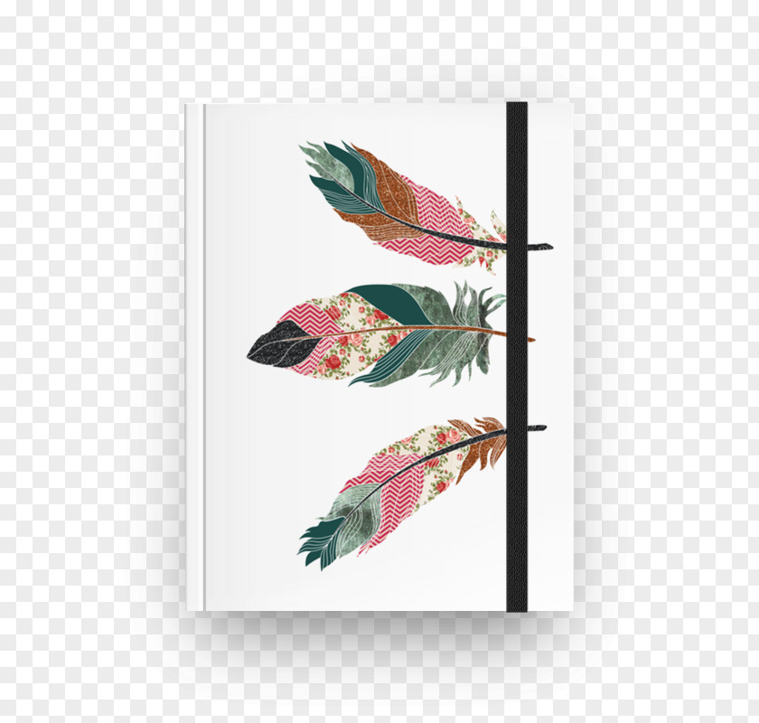 Feather Notebook Art Sketchbook Watercolor Painting PNG