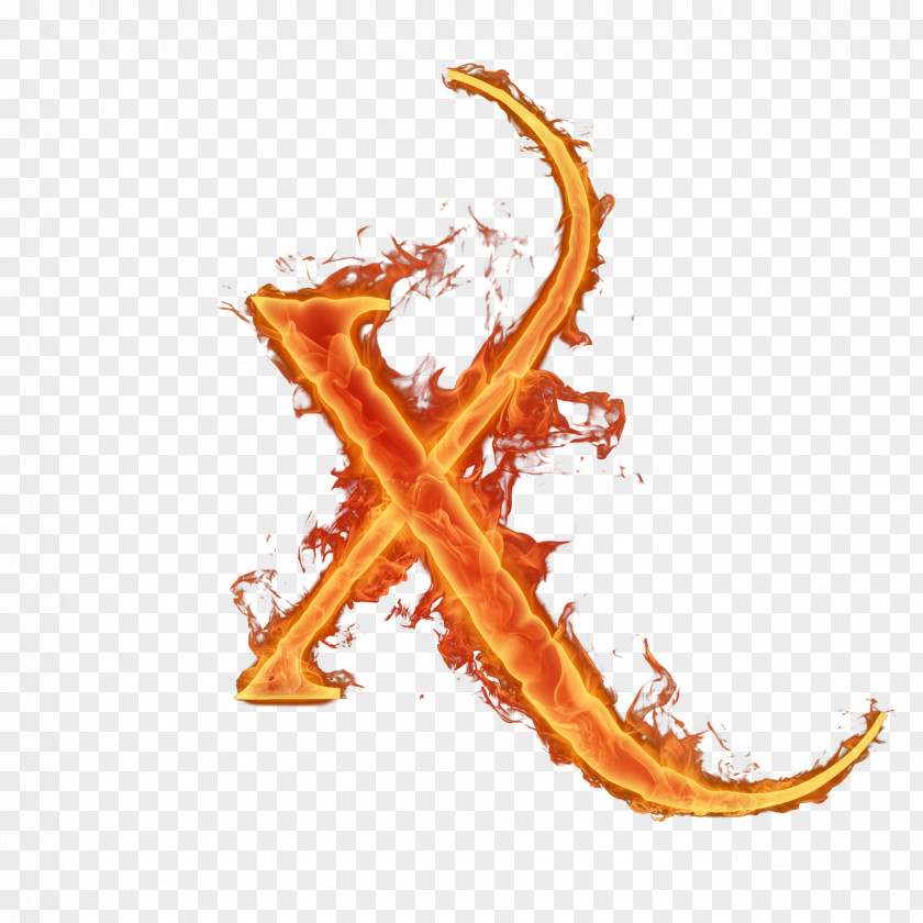 Fire Letter Alphabet Flame PNG