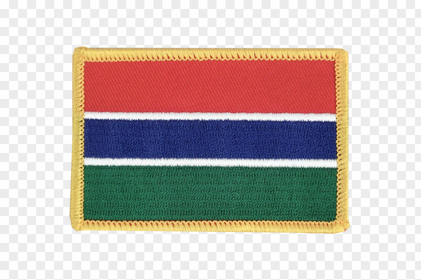 Flag Patch Of The Gambia Fahne PNG