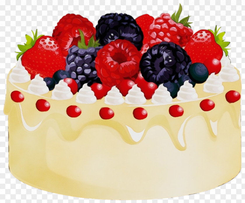 Fruit Cake Decorating Food Dessert Icing PNG