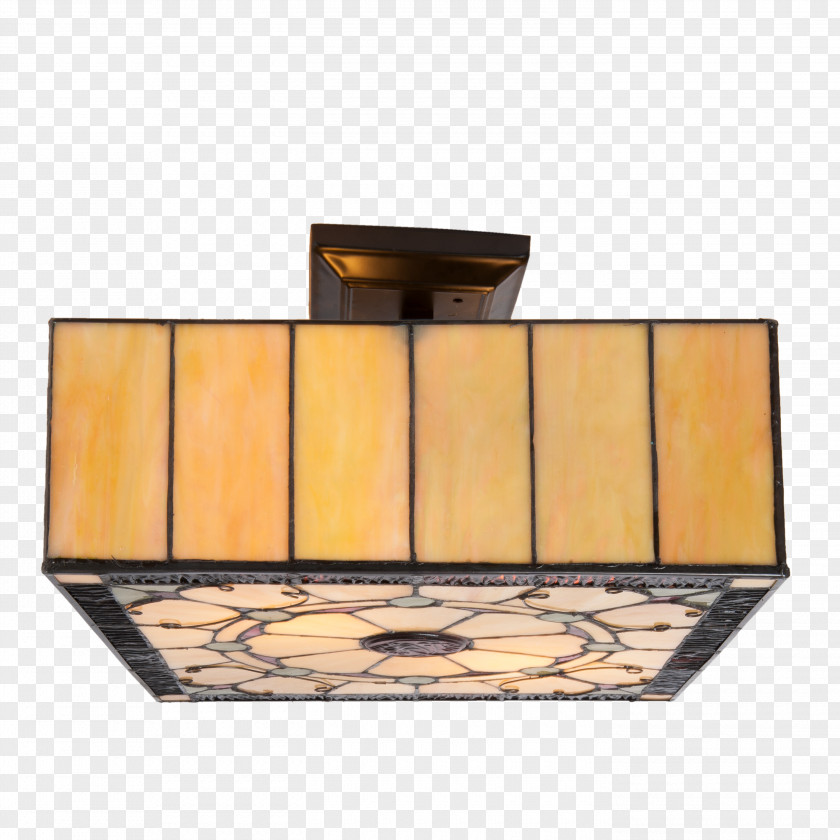 Lamp Plafonnière Tiffany Chandelier Glass PNG