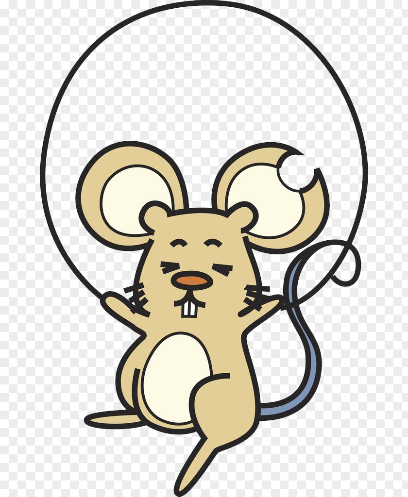 Mouse Skipping Rope Computer Jump Ropes Jumping PNG