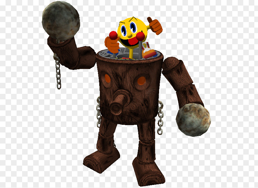 Pac Man Street Fighter X Tekken Pac-Man Battle Royale Mokujin Collection PNG