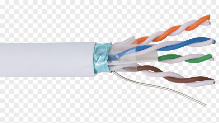 Twisted Pair Category 5 Cable Cavo FTP Electrical 6 PNG