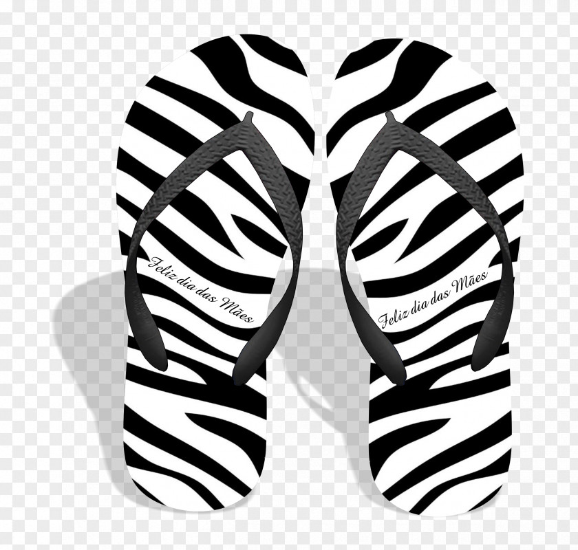 Zebra Shoe White Font PNG