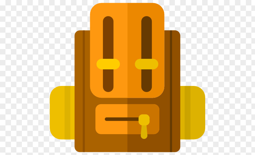 Backpack Hiking Baggage Icon PNG