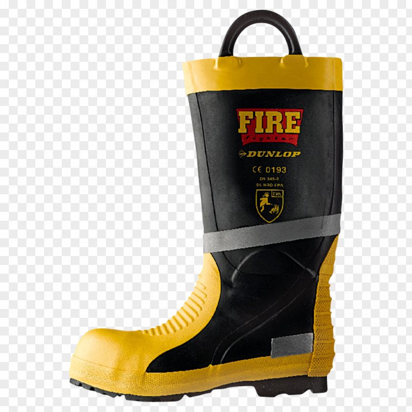 Firefighter Fire Boot Shoe PNG