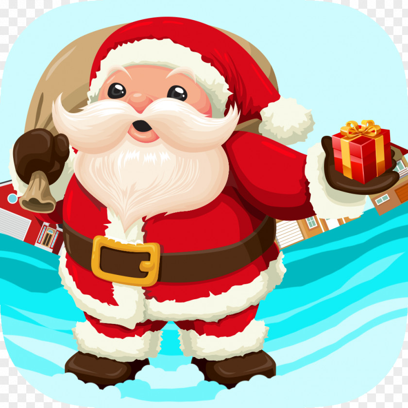 Santa Claus Christmas Ornament Clip Art PNG