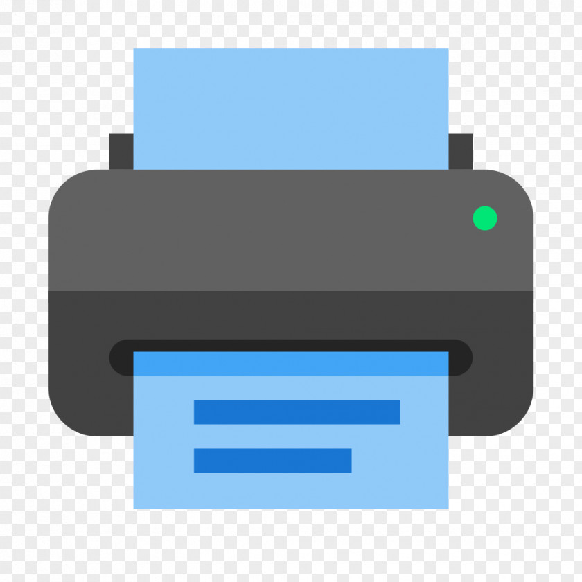 Printer Font PNG