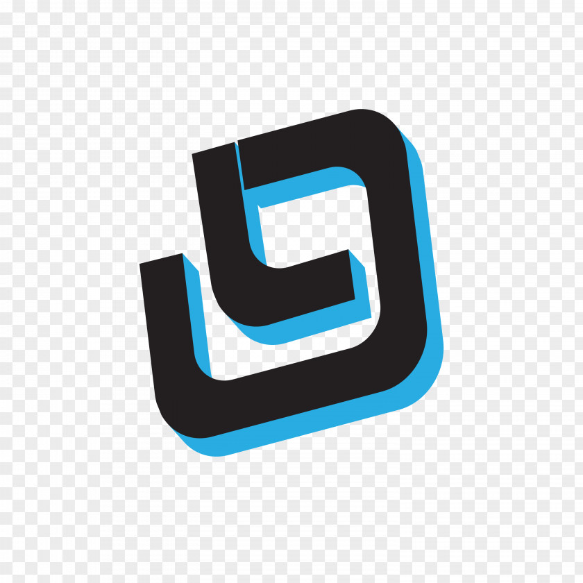 3d Logo Cobalt Blue Brand PNG