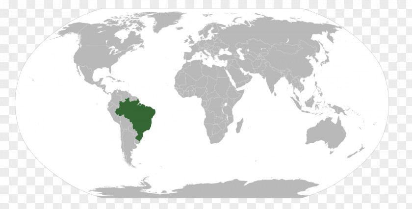 Brazil Features World Map Mapa Polityczna PNG
