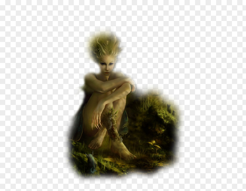 Fairy Nymph Dryad Elf Forest PNG