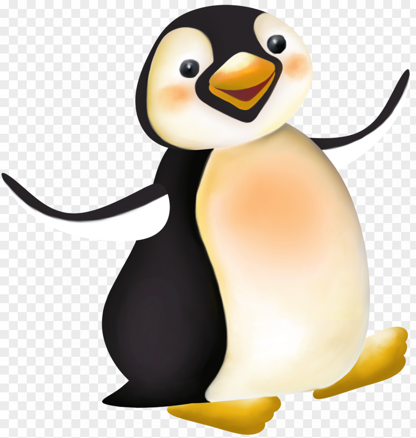 Large Penguin Cartoon Clipart Clip Art PNG