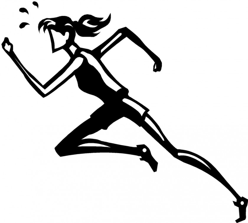 Running Sprint Track & Field Clip Art PNG