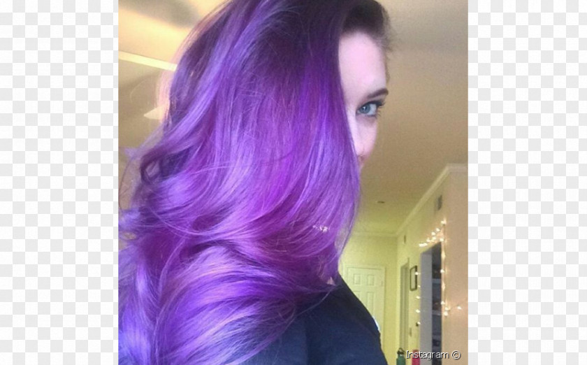 Sonakshi Sinha Hair Coloring Long Purple Dye PNG