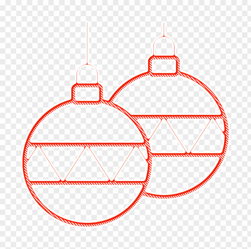 Diagram Parallel Christmas Baubles PNG