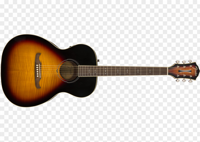 Fender Musical Instruments Corporation Acoustic-electric Guitar Sunburst Acoustic PNG