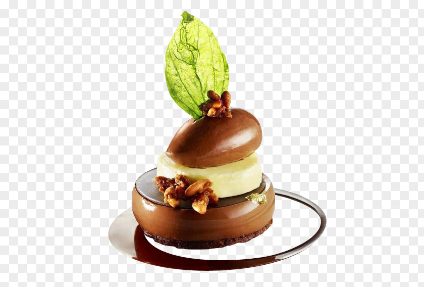 Hazelnut Chocolate Cake Mousse Dessert Pastry Chef PNG