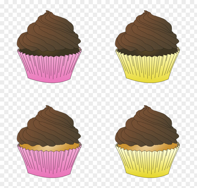 People Cupcake Frosting & Icing Muffin German Chocolate Cake PNG