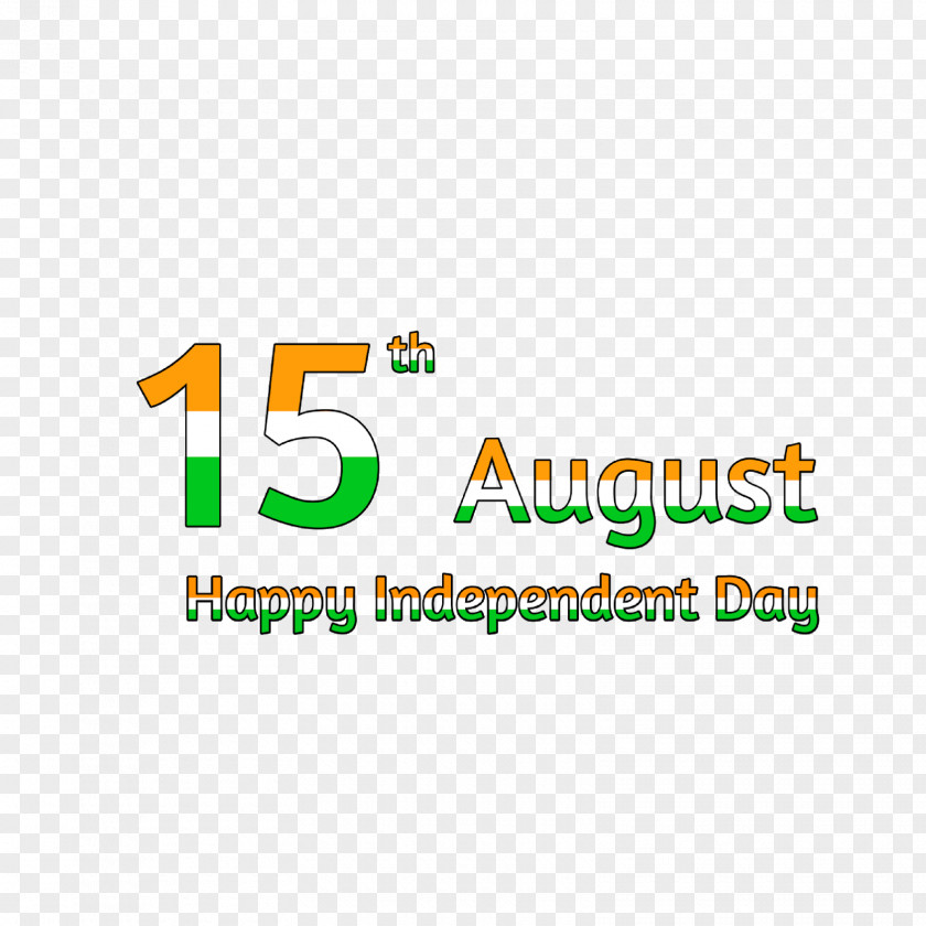 15 August Independence Day Product Design Brand Logo Font PNG