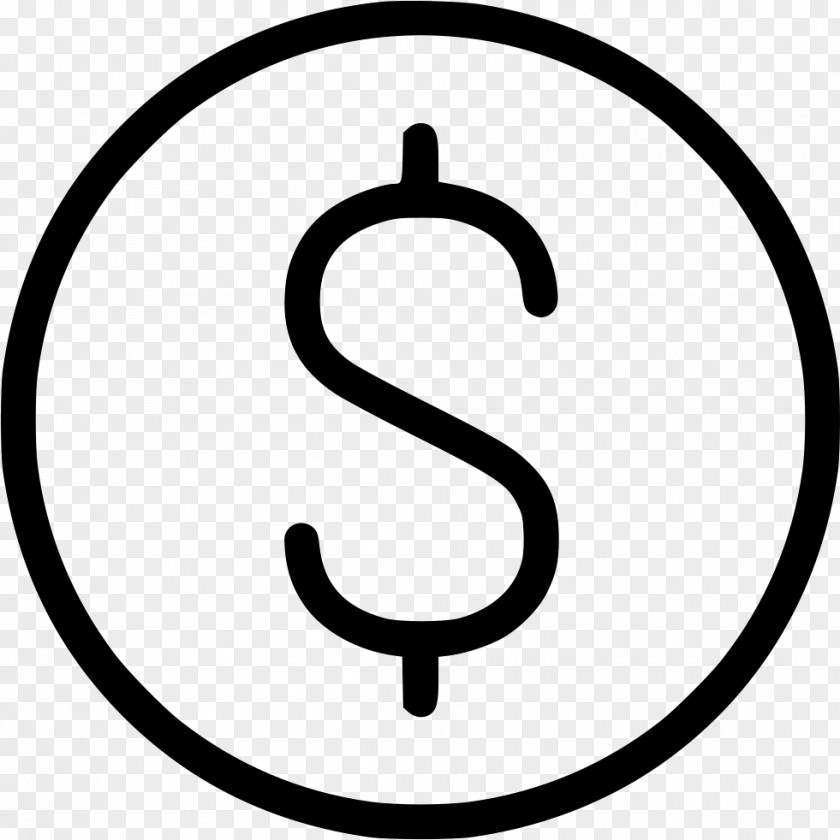 Euro Sign Currency Symbol Line PNG