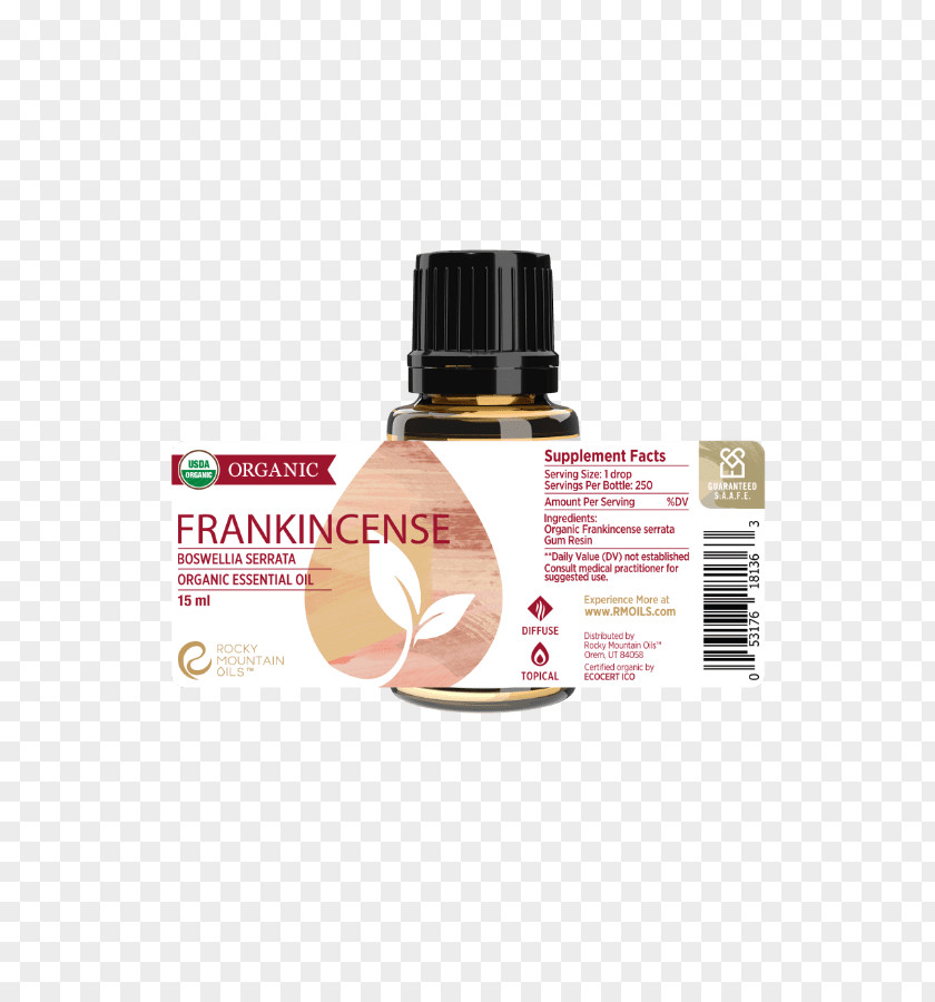 Frankincense Essential Oil Organic Tea Tree Carrot Seed Plant Therapy, Inc. PNG