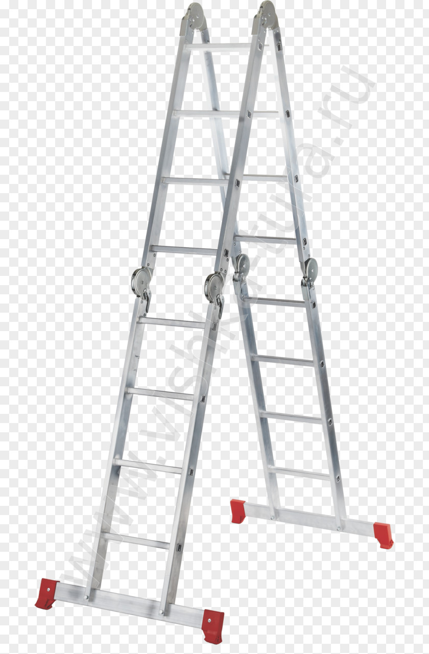 Ladder Stairs Aluminium Scaffolding Trabattello PNG