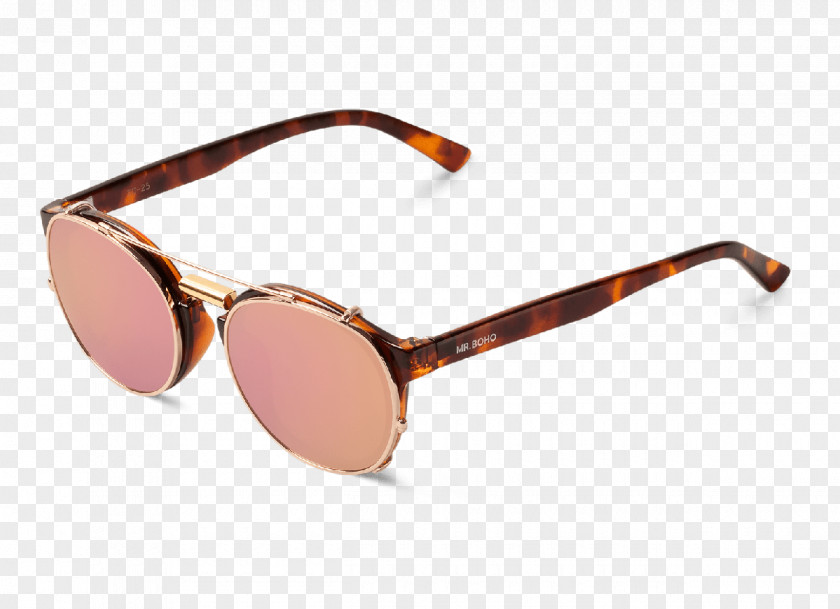 Boho Goggles Sunglasses Lens Silver PNG