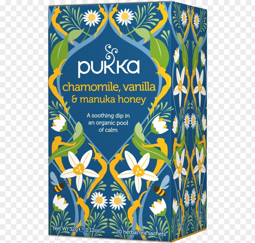 Chamomile Tea Herbal Organic Food Pukka Herbs PNG