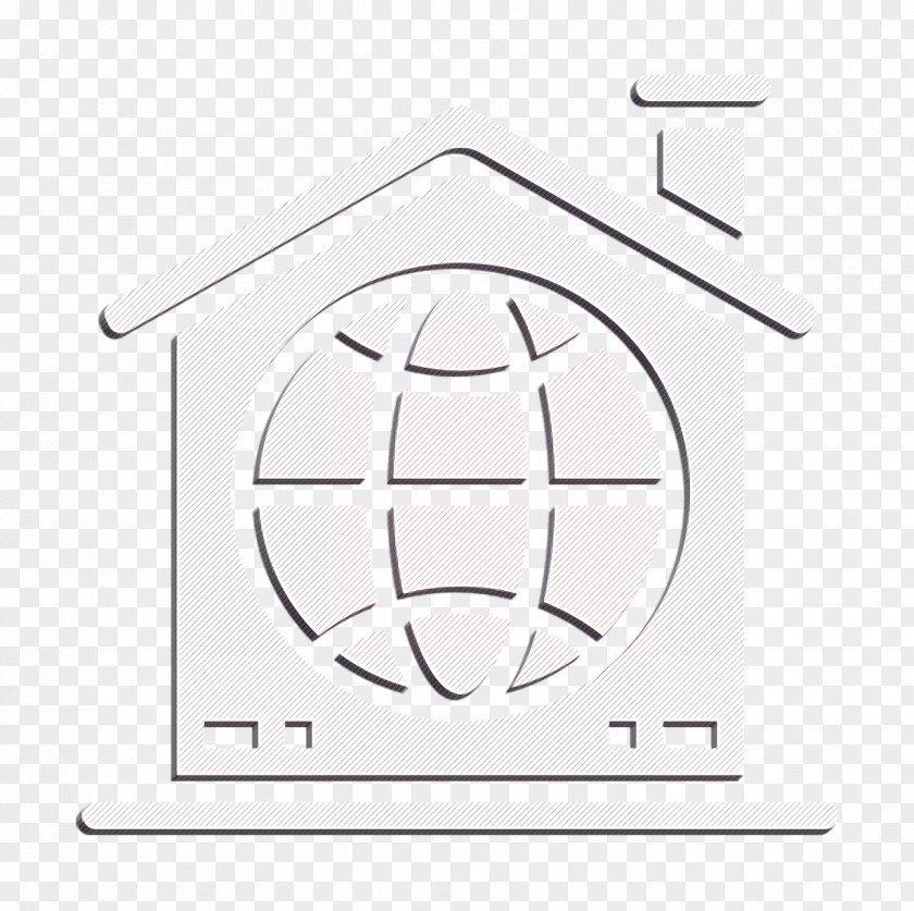 Earth Globe Icon Home PNG