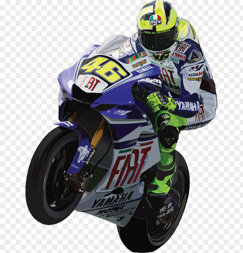 MotoGP Clipart 2016 Season Movistar Yamaha PNG