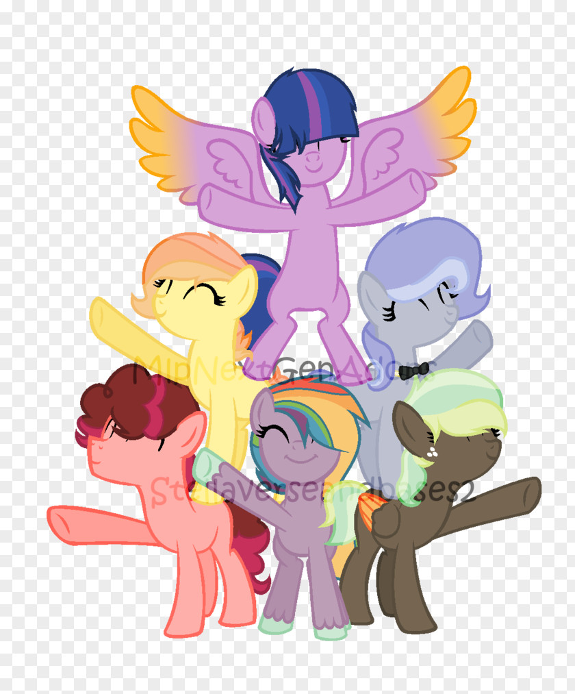 Next Generation My Little Pony: Friendship Is Magic Fandom Rainbow Dash Applejack Fluttershy PNG