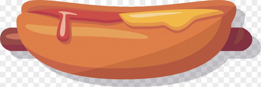 Yellow Delicious Hot Dog Bun Sausage Fast Food PNG