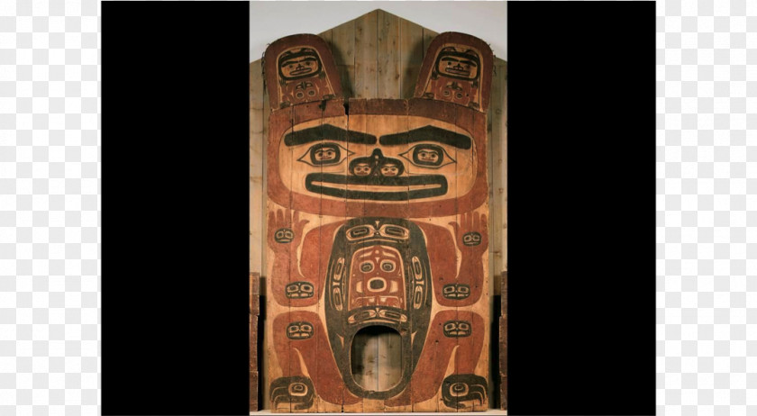 Bear Tlingit Pacific Northwest Brown Totem PNG